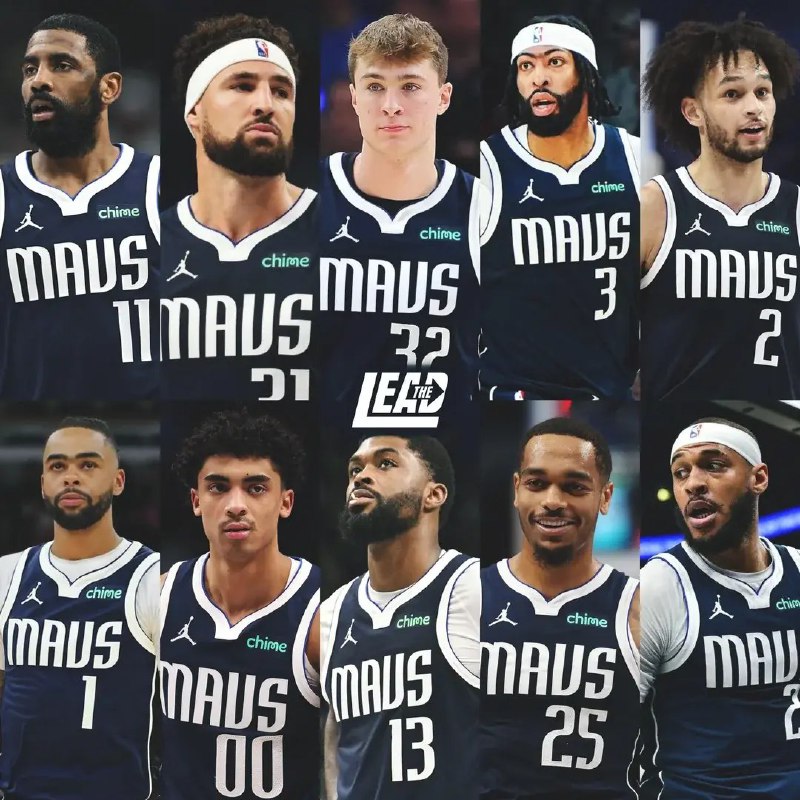 独行侠这阵容太豪华了，都别受伤，新赛季我就追独行侠的比赛了via happy xiao