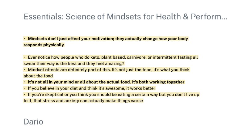 坚信你的生活方式心态不仅会影响你的动力，它实际上还会改变你的身体在生理上的反应