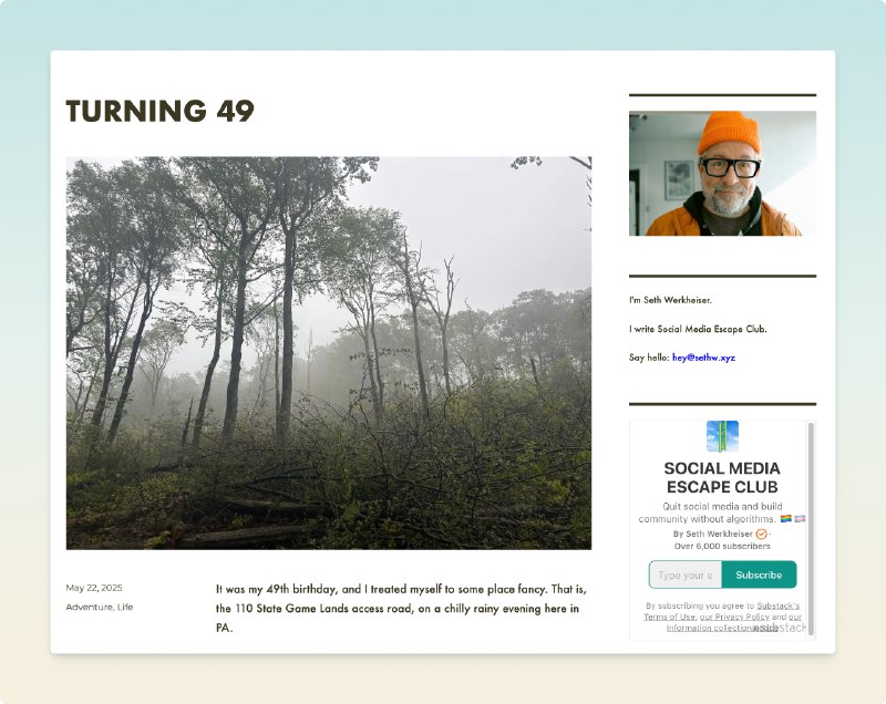 老外显老，这哥哥才49岁😓via happy xiao