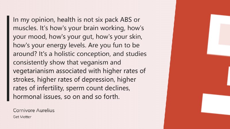在我看来，健康并不是六块腹肌或肌肉