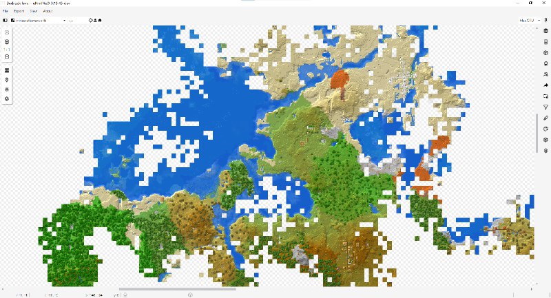 用工具查看玩了一周的地图，最开始的几天只有5mb，昨天备份的时候，已经扩大了10倍，到50mb多