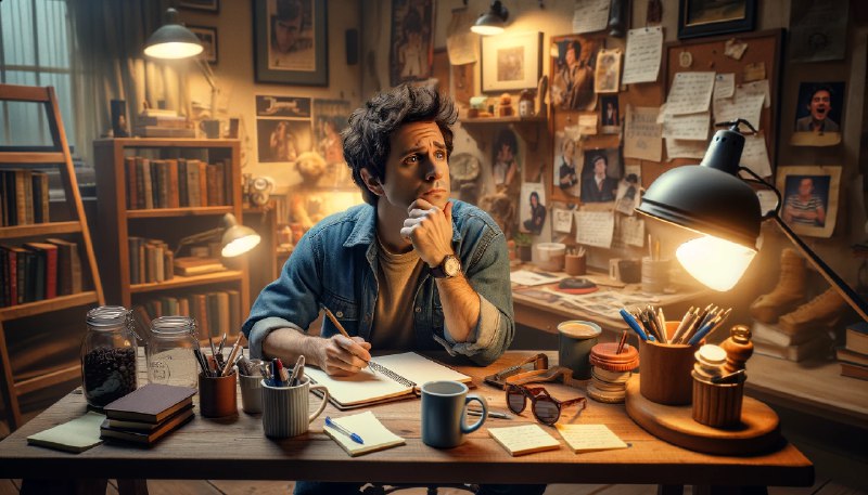 从平凡到非凡昨天，我在父子大乱斗播客里分享了一个故事：英国喜剧演员 Ricky Gervais 谈他学生时期如何突然开窍，学会了写作