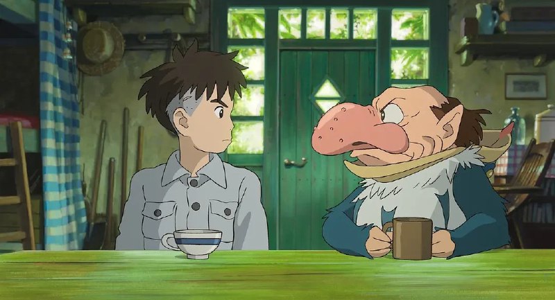 晕，应该是 The Boy and the Heron（你想活出怎样的人生）里的小男孩