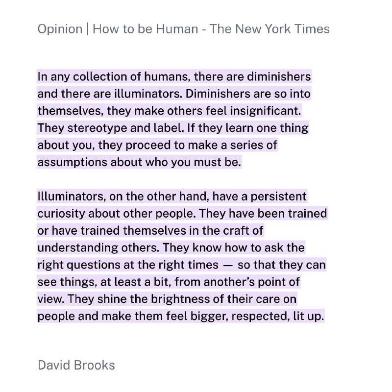 在任何一群人中，都会有“削弱者”和“照亮者”