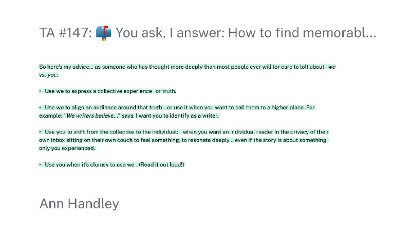 写博客时，什么时候用“我们”，什么时候用“你”作为一个比大多数人都更深入地思考过