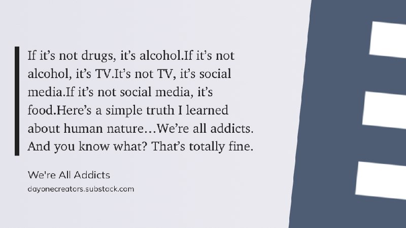 如果不是毒品，就是酒精