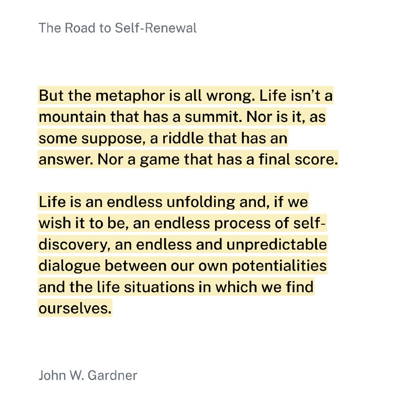 意义不是你偶然遇到的东西，像谜语的答案或寻宝游戏中的奖品