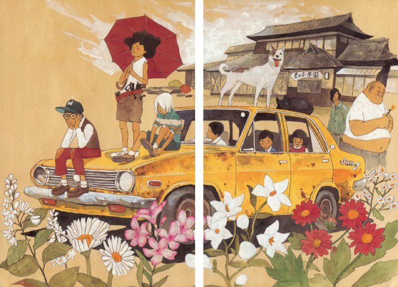 开始看「Sunny」，作者松本大洋还画了更知名的「恶童」