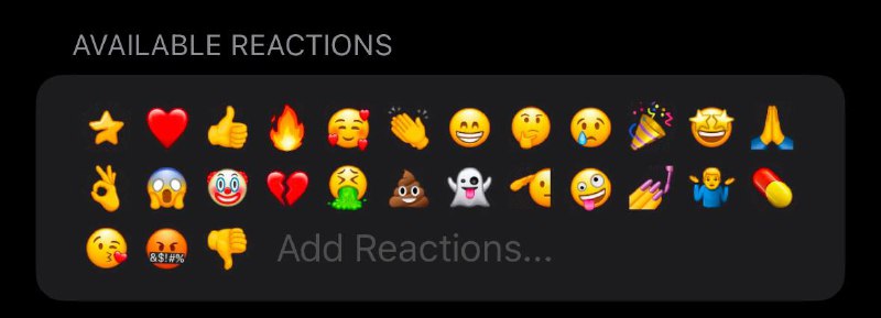 鉴于有大佬给我送星，作为回报，我添加了差评吐槽类的表情，比如🤡💩👎，欢迎随意取用